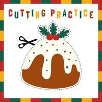 Christmas Cutting 6 vector