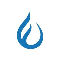 water drop Logo Template vector