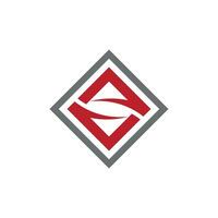 S or Z Letter icon vector illustration design template