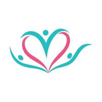 Community, network and social icon vector
