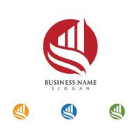 Business Finance Logo template vector