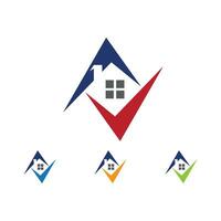 Property and Construction Logo design vector