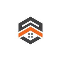 Property and Construction Logo design vector