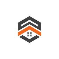 Property and Construction Logo design vector