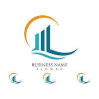 Business Finance Logo template vector