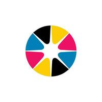 Community, network and social icon vector