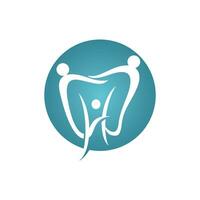 Dental logo Template vector illustration