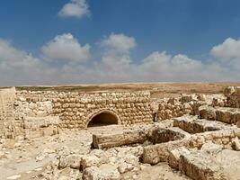 ancient ruins of the city of jerusalem, israel photo