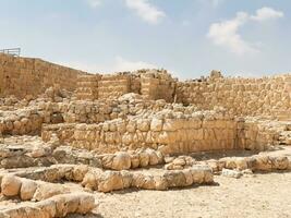 ancient ruins of the city of jerusalem, israel photo