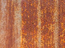 rusty metal background with rusty iron photo