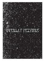 Overlay grunge vector background with dust and scratched textured effect.