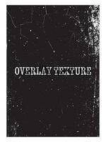 Overlay grunge vector background with dust and scratched textured effect.