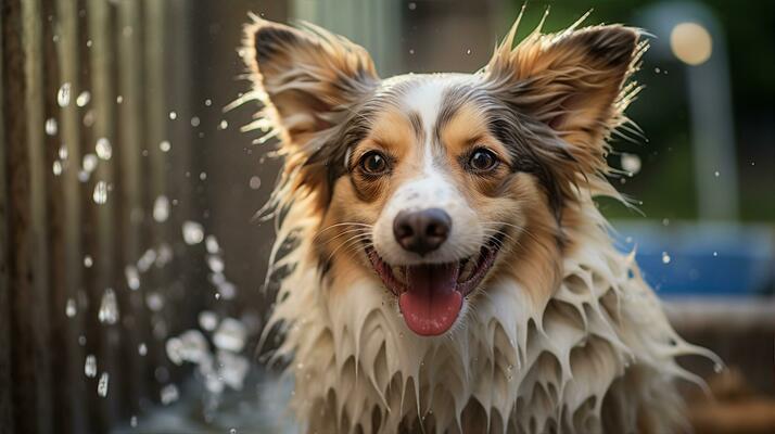 Dog Rain Stock Photos, Images and Backgrounds for Free Download