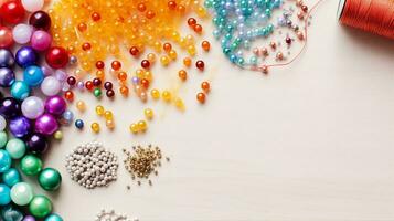 Background of color beads. Stock Photo by ©EvgeniyBelyaev 150280034