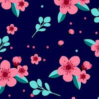 floral resumen modelo adecuado para textil y impresión necesidades vector