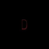 D creative modern letters logo design template vector