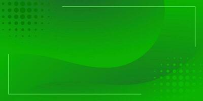 abstract green circuit board background vector