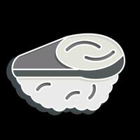 Icon Madai. related to Sushi symbol. glossy style. simple design editable. simple illustration vector