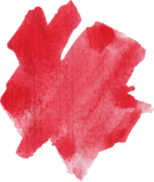 red watercolor splashes png