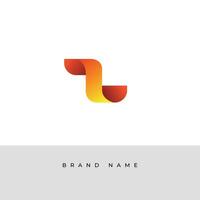 Initial Letter F logo template design in Multiple shape. Logo icon design template elements. Monogram. Linear logo. Simple vector sign illustration in a modern style.