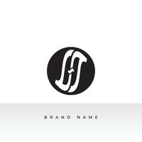 Initial Letter LFT logo template design in Multiple shape. Logo icon design template elements. Monogram. Linear logo. Simple vector sign illustration in a modern style.