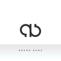 Letter A and B logo or AB initials two modern monogram symbol concept. Creative Line sign design. Graphic Alphabet Symbol for Corporate Business Identity. Vector illustration Logo Design.