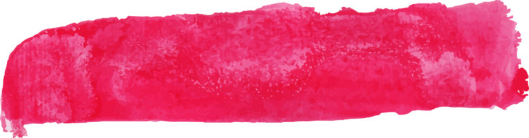 red watercolor stroke paint png