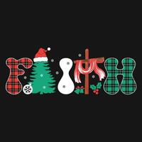 Christmas Vector T-shirt Design