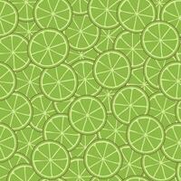 Lime seamless pattern vector