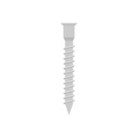 tornillo tornillo plano diseño vector ilustración aislado en blanco antecedentes