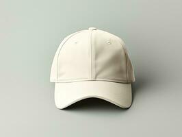 Cap mockup with isolated background AI Generative photo