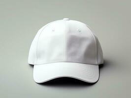 Cap mockup with isolated background AI Generative photo