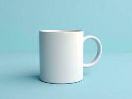 Mug mockup with isolated background AI Generative photo