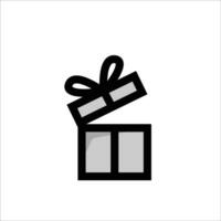 Gift icon vector