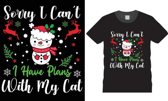 Cat Plans For Christmas T-Shirt Cat Plans For Christmas T-Shirt