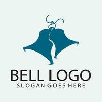 Vector logo design bell