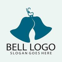 Vector logo design bell