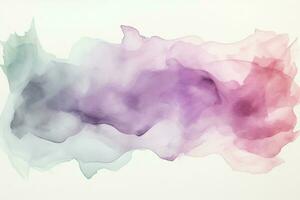 Watercolor paint stains Versatile art elements for your design projects AI Generated photo