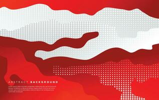 red and white color gradient abstract background vector