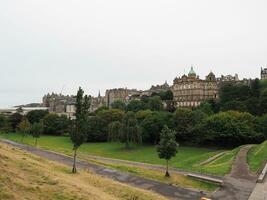 montículo colina en Edimburgo foto