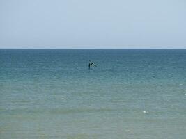 blue sea and sky photo