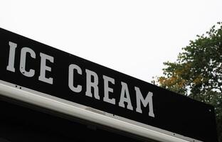 ice cream sign photo