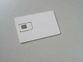 blank sim card photo