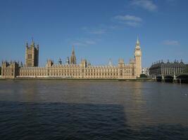 casas del parlamento en londres foto