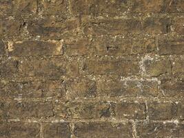 industrial style red brick wall background photo