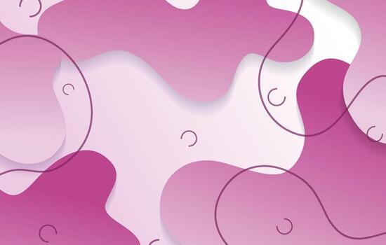 abstract gradient dynamic fluid shapes background design template vector