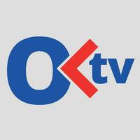 Professional TV Channel Logo Design Concept vector illustration