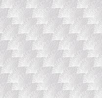 White ripple texture. Abstract  seamless pattern with dotted geometric shapes vector