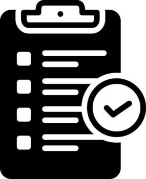 solid icon for standards vector