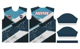 colorful sports jersey design for sublimation or soccer kid design for sublimationPrint vector
